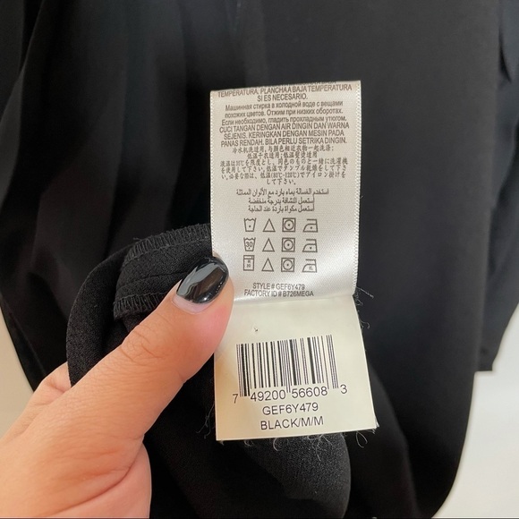 BCBGENERATION Black Pleated Skirt Dress Medium - Picture 7 of 13